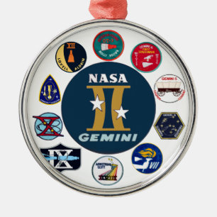 Gemini Herdenkingsdag Logo Metalen Ornament