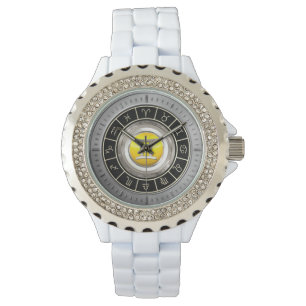 Gemini - Het Twins Horoscope-symbool Horloge