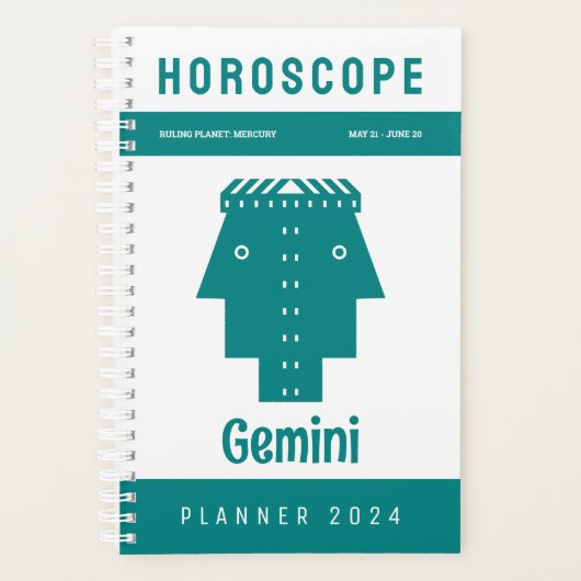 Gemini Horoscope Planner (Voorkant)