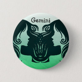 Gemini Horoscope Zodiac Sign Button