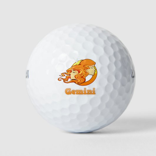 Gemini-illustratie Golfballen (Voorkant)