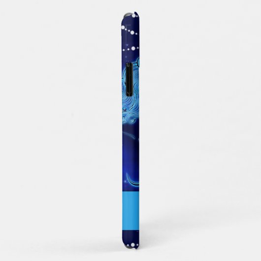 Gemini in Dark Blue Case-Mate iPhone Case (Achterkant/rechts)