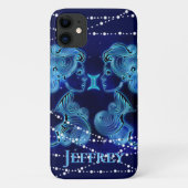 Gemini in Dark Blue II Case-Mate iPhone Case (Achterkant)