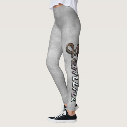 Gemini in Pearl Gemstone Leggings (Links)