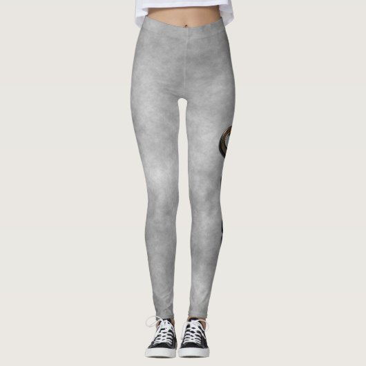 Gemini in Pearl Gemstone Leggings (Voorkant)
