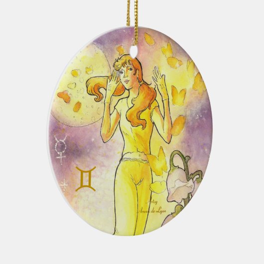 Gemini Keramisch Ornament (Rechts)