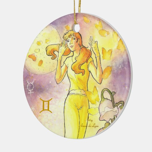 Gemini Keramisch Ornament (Links)