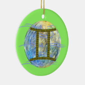 Gemini Keramische Versiering Keramisch Ornament (Rechts)