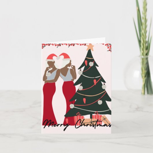 Gemini-kerstKaart Kaart (Voorkant)