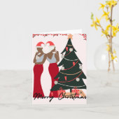 Gemini-kerstKaart Kaart (Gele Bloem)