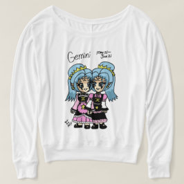 gemini lange hoes t-shirt