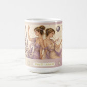 Gemini Lavendel Art Nouveau Mok (Center)