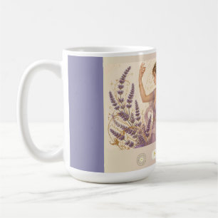 Gemini Lavendel Art Nouveau Mok