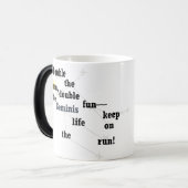 Gemini Leuk & Inspirerend Ontwerp voor Dagelijks G Magische Mok (Voorkant links)