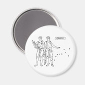 Gemini Magneet (Voorkant / Achterkant)
