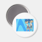 Gemini Magnet (Voorkant / Achterkant)