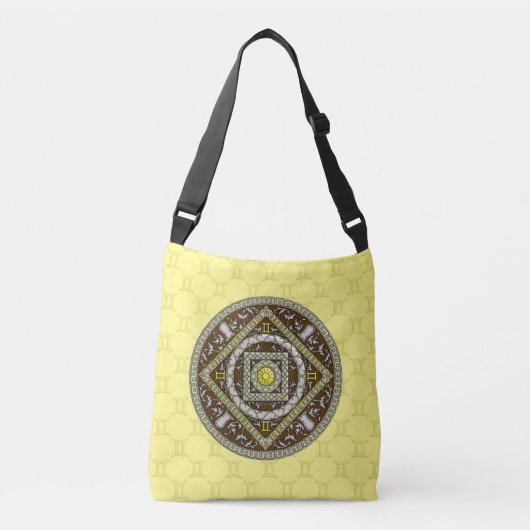 Gemini Mandala All-Over-Print Tas (Voorkant)