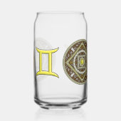 Gemini Mandala Blikvorm Glas (Links)