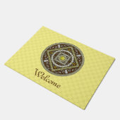 Gemini Mandala Doormat Deurmat (Schuin)