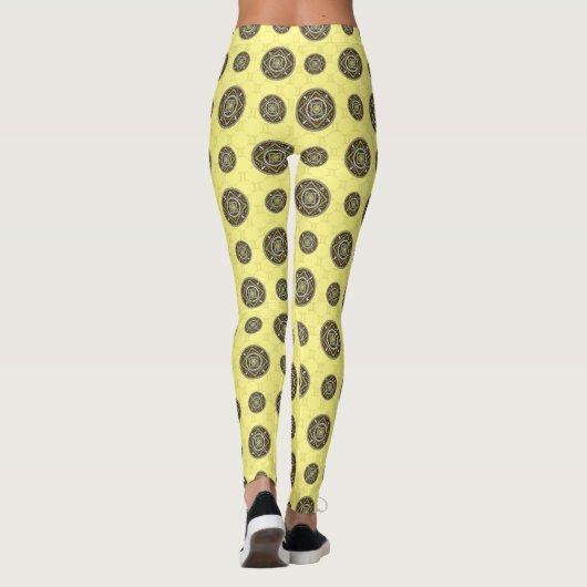 Gemini Mandala Leggings (Achterkant)