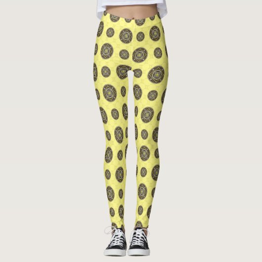 Gemini Mandala Leggings (Voorkant)