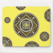 Gemini Mandala Mousepad Muismat (Voorkant)