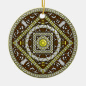 Gemini Mandala Ornament (Voorkant)