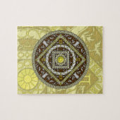 Gemini Mandala Puzzle Legpuzzel (Horizontaal)