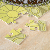 Gemini Mandala Puzzle Legpuzzel (Zijkant)