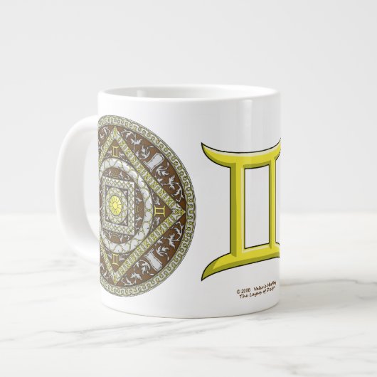 Gemini Mandala Specialty Mok (Links)