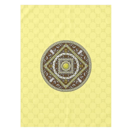 Gemini Mandala Tablecloth Tafelkleed (Voorkant)