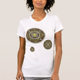 Gemini Mandala Vrouwen Licht Shirt