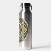 Gemini Mandala Waterfles (Achterkant)