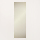 Gemini Mask Lady Zodiac Gold Personal Yoga Mat (Achterkant)