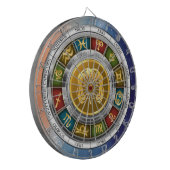 Gemini (May 21-June 20) Zodiac Signs. Dartbord (Voorkant Links)