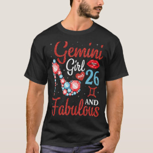 Gemini meisje meer dan 26 jaar en fantastische gel t-shirt