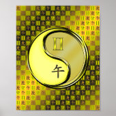 Gemini & Metal Horse Poster (Voorkant)