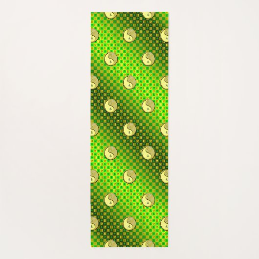 Gemini & metalen geit yogamat (Achterkant)