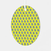 Gemini Metalen Ornament (Voorkant links)