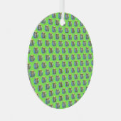 Gemini Metalen Ornament (Voorkant Rechts)