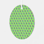 Gemini Metalen Ornament (Voorkant links)