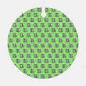 Gemini Metalen Ornament (Voorkant)