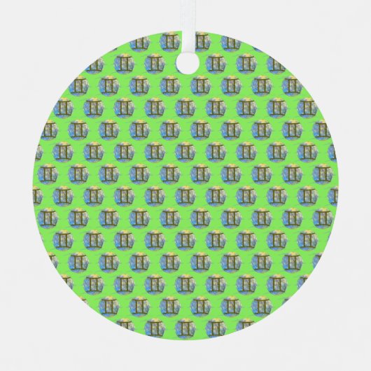 Gemini Metalen Ornament (Voorkant)