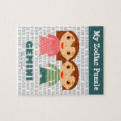 Gemini, Mijn Zodiac Puzzle Legpuzzel (Horizontaal)