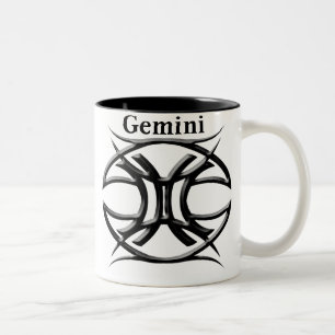 Gemini-Mok Tweekleurige Koffiemok