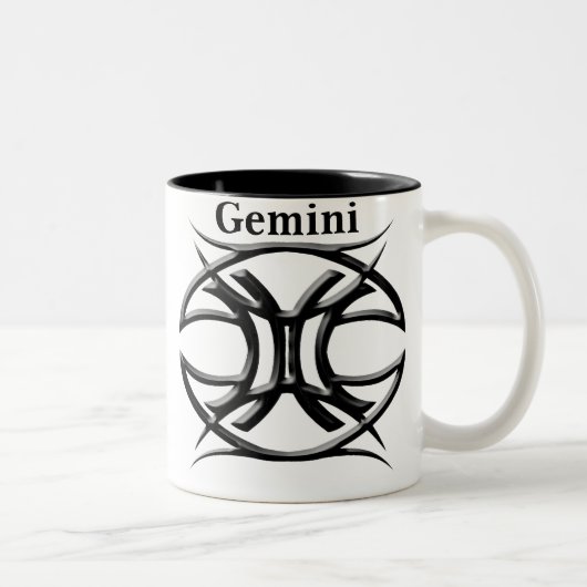 Gemini-Mok Tweekleurige Koffiemok (Rechts)