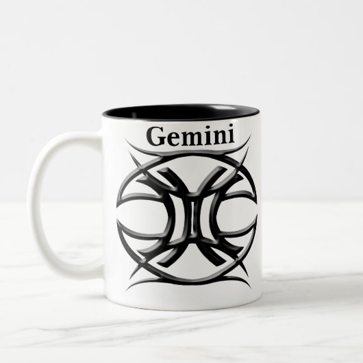 Gemini-Mok Tweekleurige Koffiemok (Links)