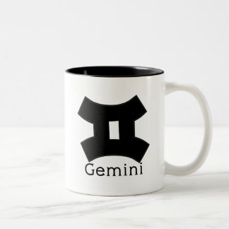 Gemini-Mok Tweekleurige Koffiemok