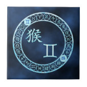 Gemini/Monkey Tegeltje (Voorkant)