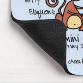 gemini mousepad muismat (Hoek)